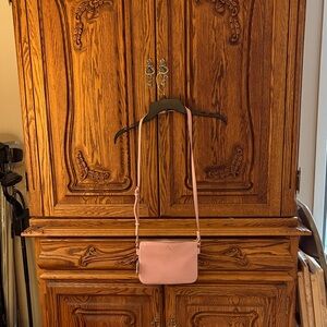 Elegant Pink Crossbody Bag